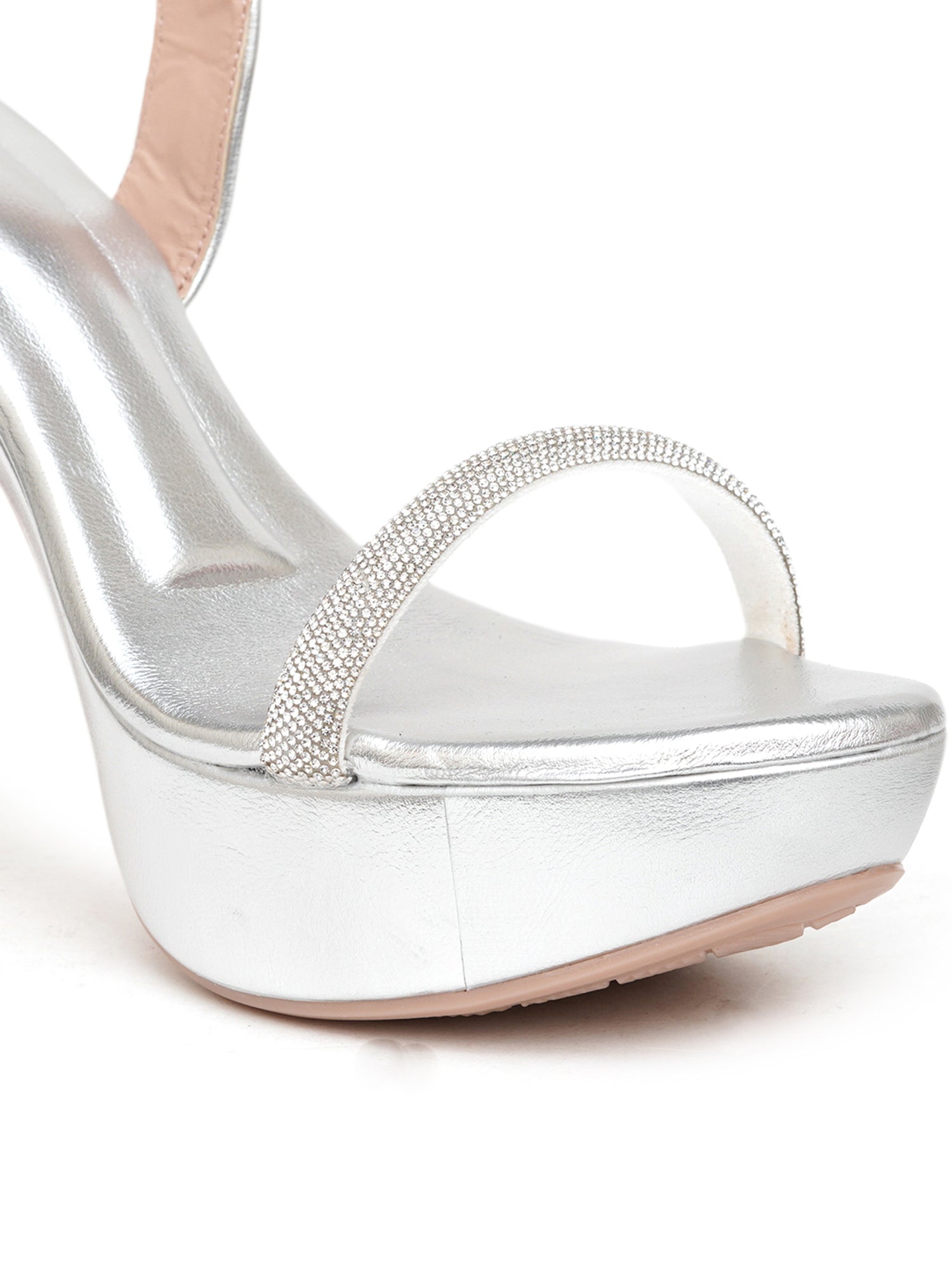 Planet Walk F155 Women's Heels - Silver view 3