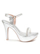 Planet Walk F155 Women's Heels - Silver