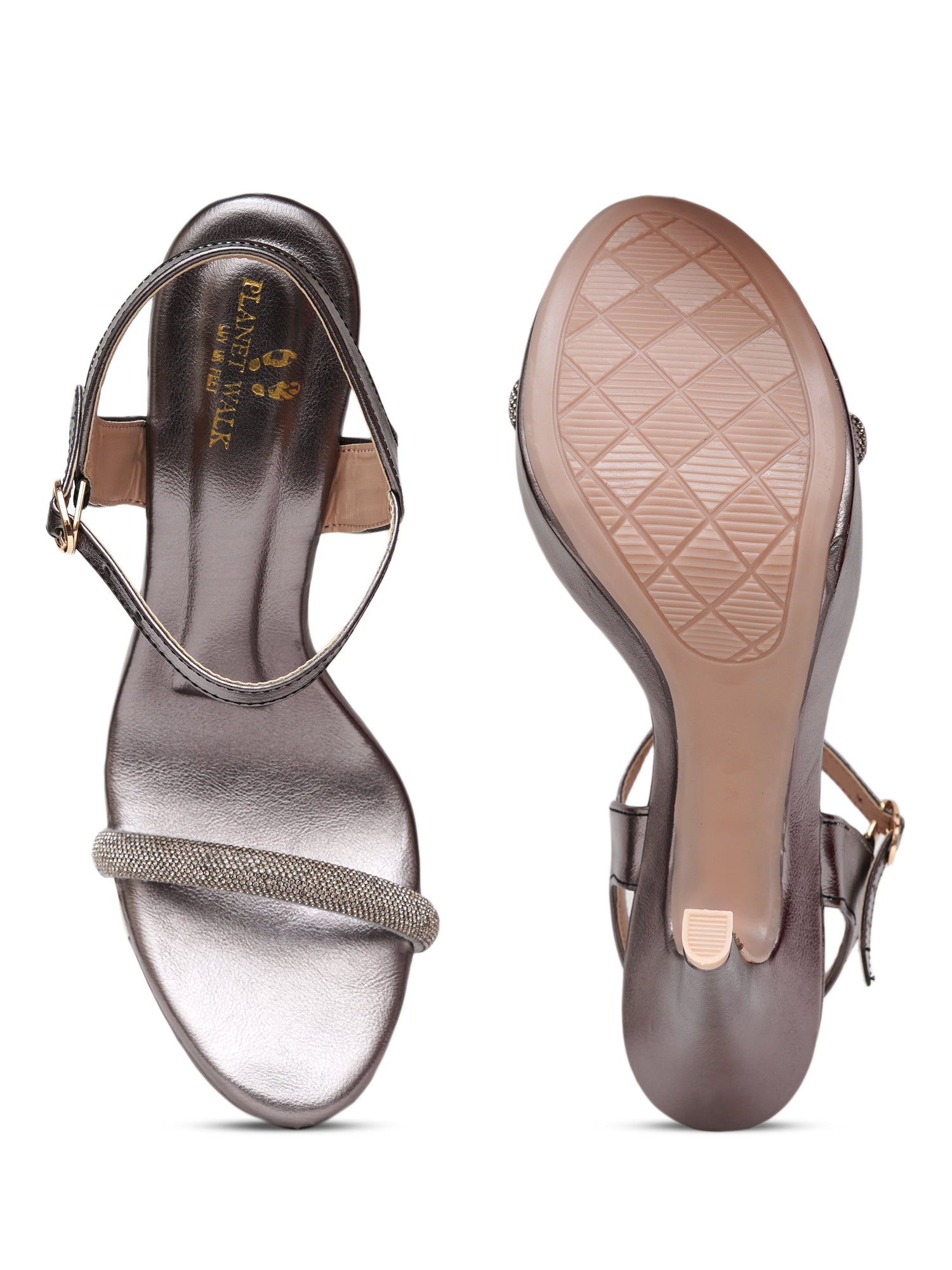 Planet Walk F155 Women's Heels - Grey view 6