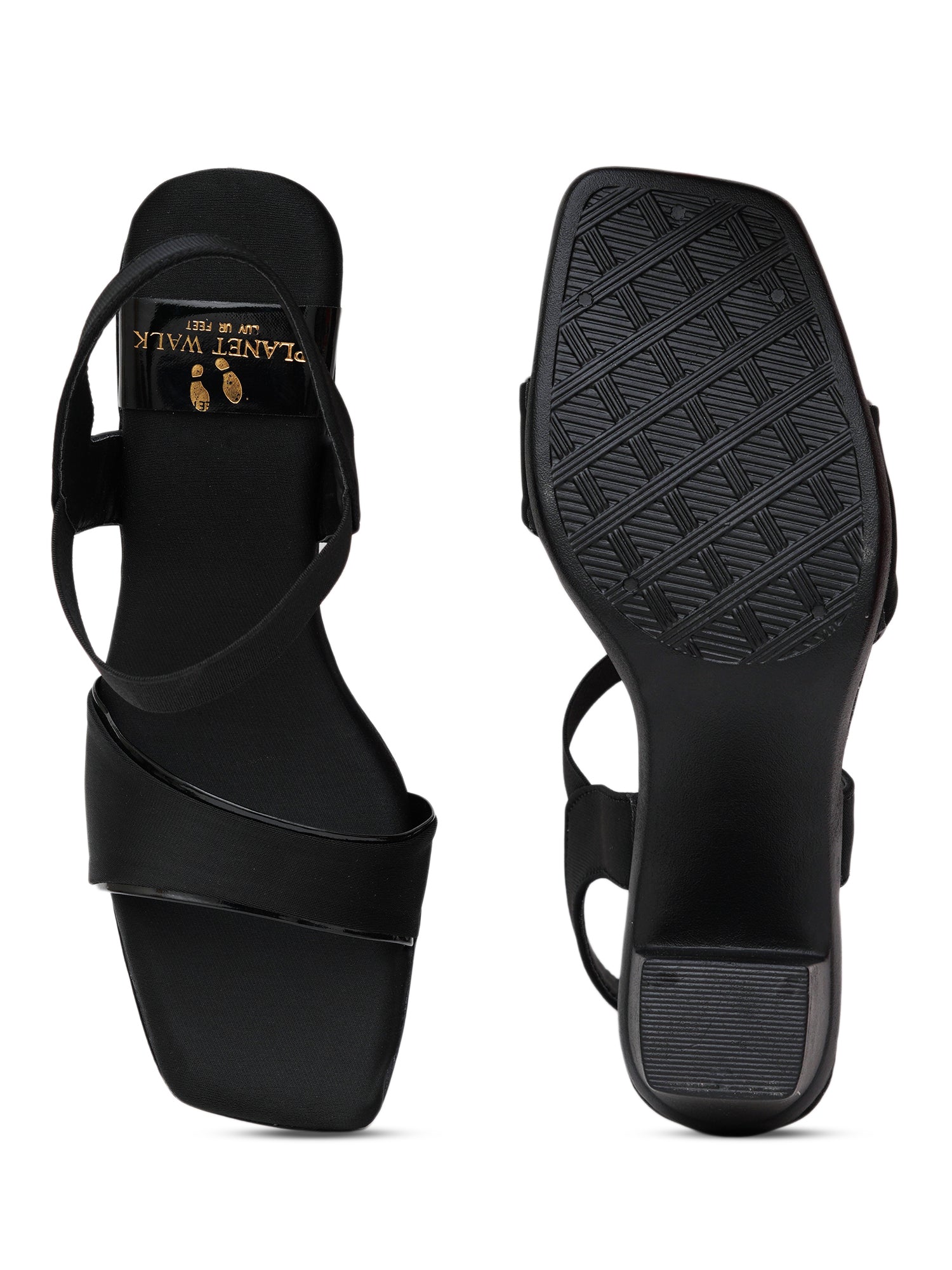 Planet Walk F158 Women's Heels - Black view 6