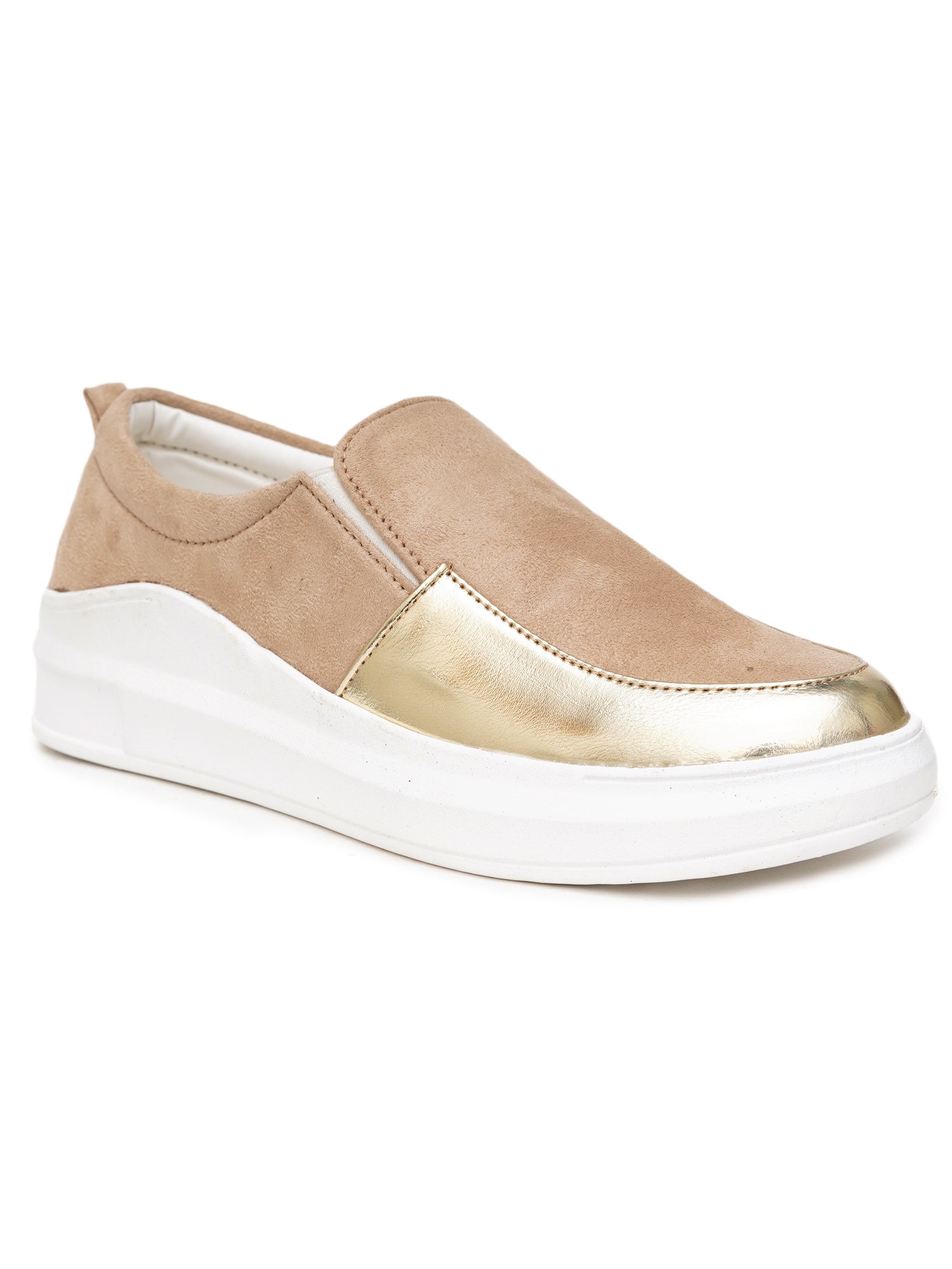 Planet Walk Gud Women's Sneakers - Beige view 2