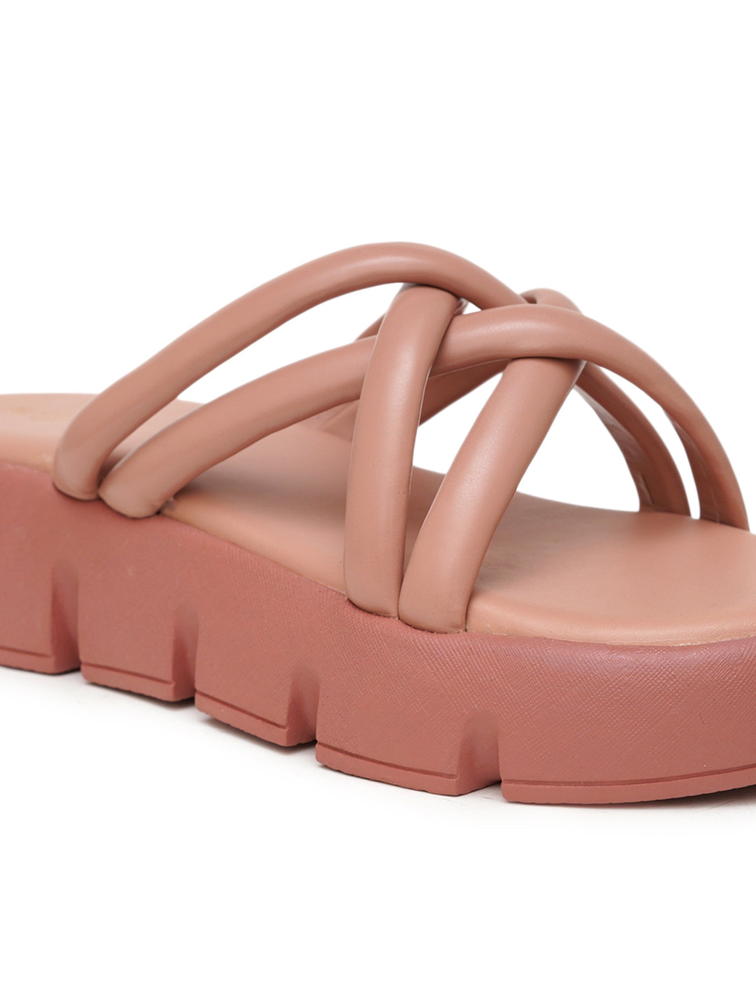 Planet Walk F159 Women's Heels - Peach view 2