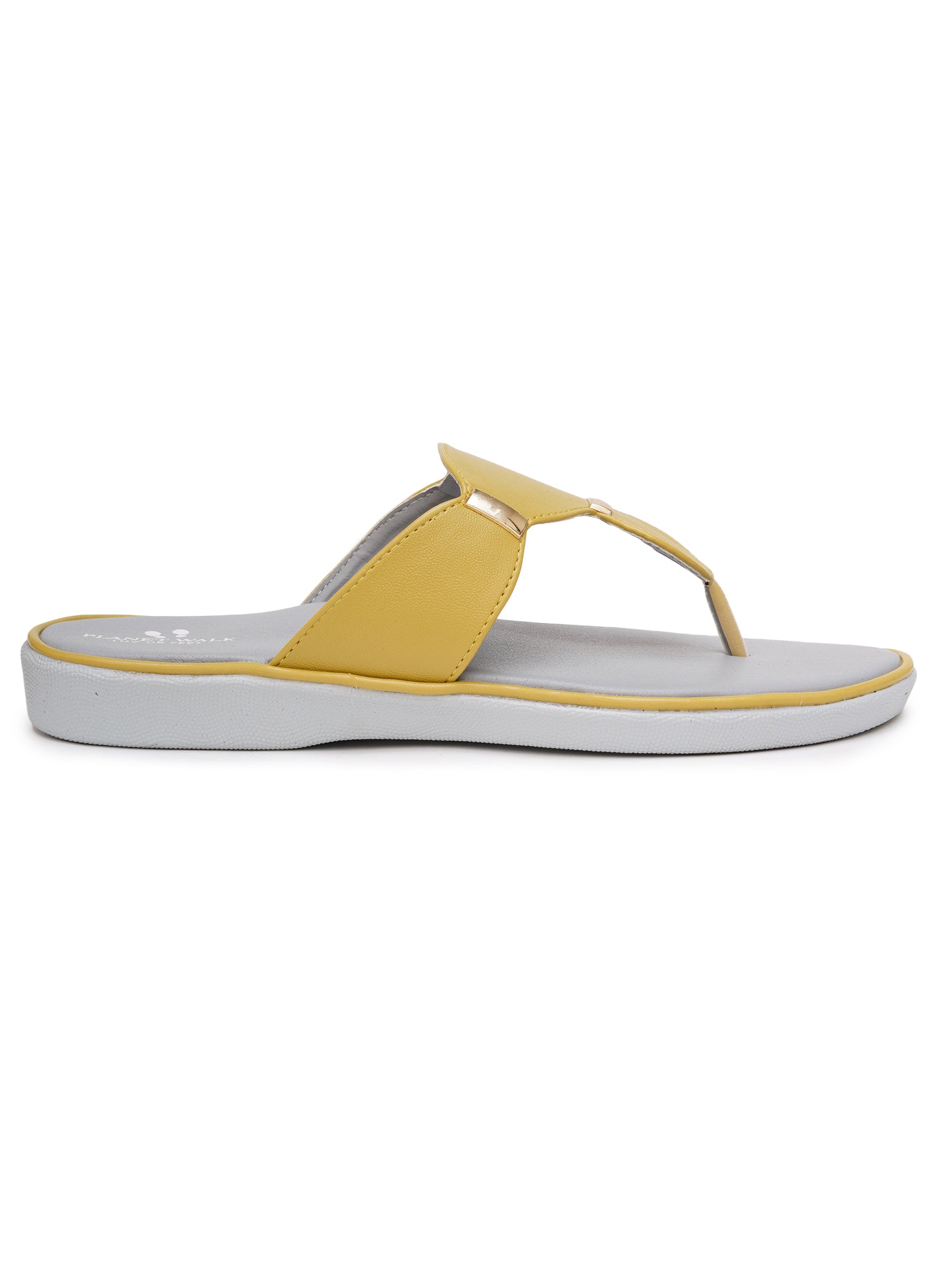 Planet Walk C4039430 Women's Flats - Yellow view 3
