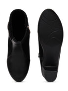 Planet Walk Luxe Suede Women's Ankle Boots - Black view 6