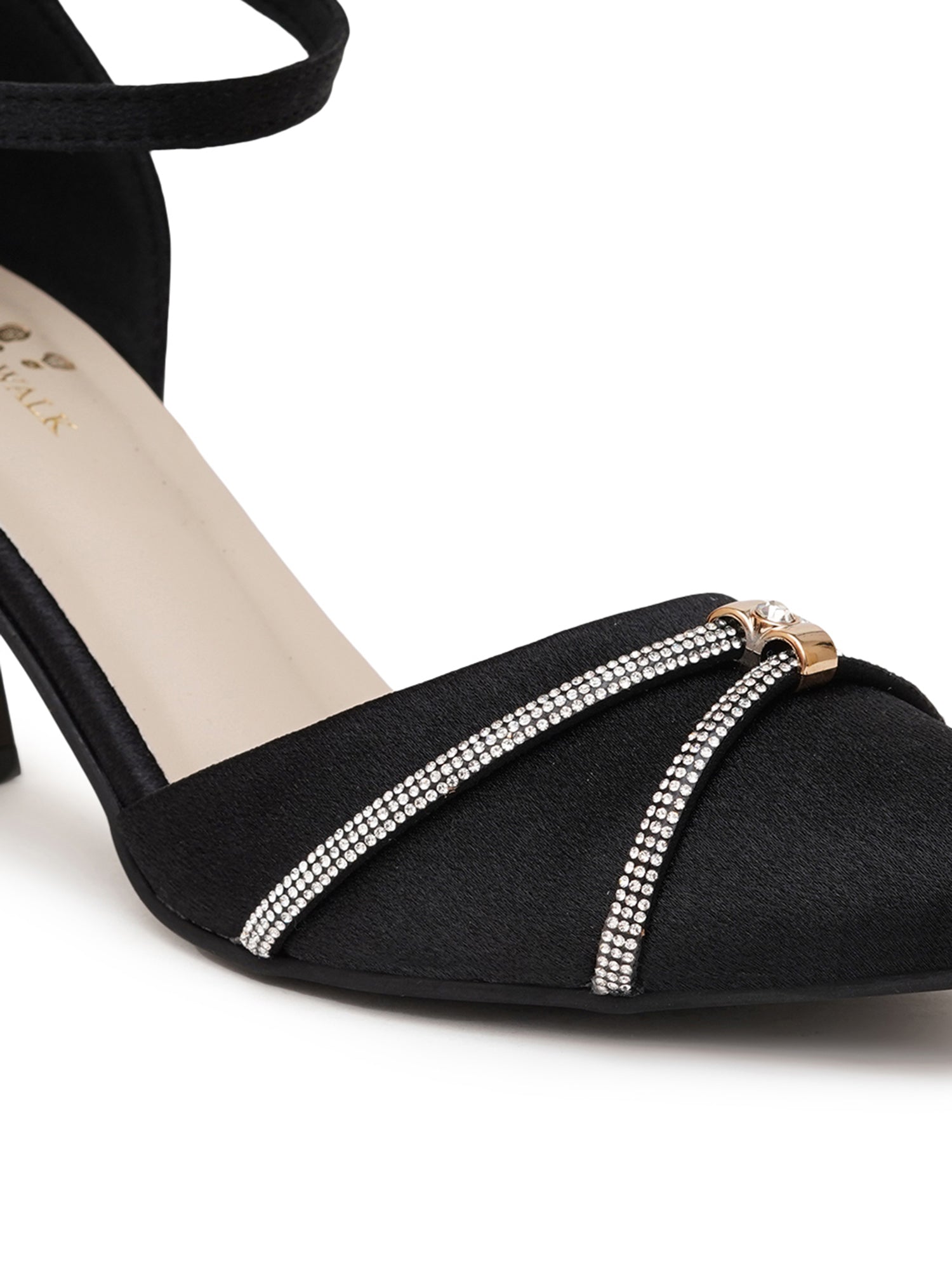Planet Walk B012 Women's Heels - Black view 5