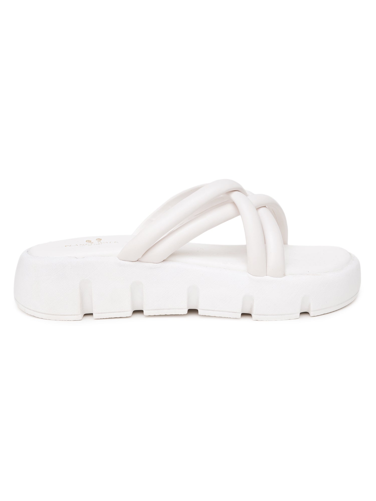 Planet Walk F159 Women's Heels - White view 3