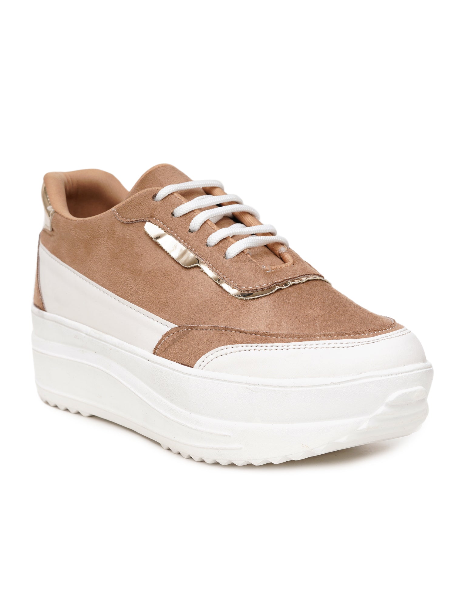 Planet Walk 6008 Women's Sneakers - Beige view 2