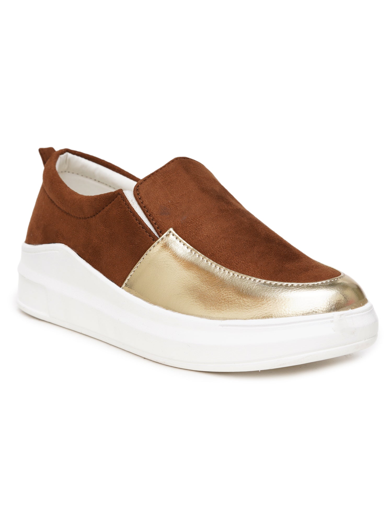 Planet Walk Gud Women's Sneakers - Tan view 2