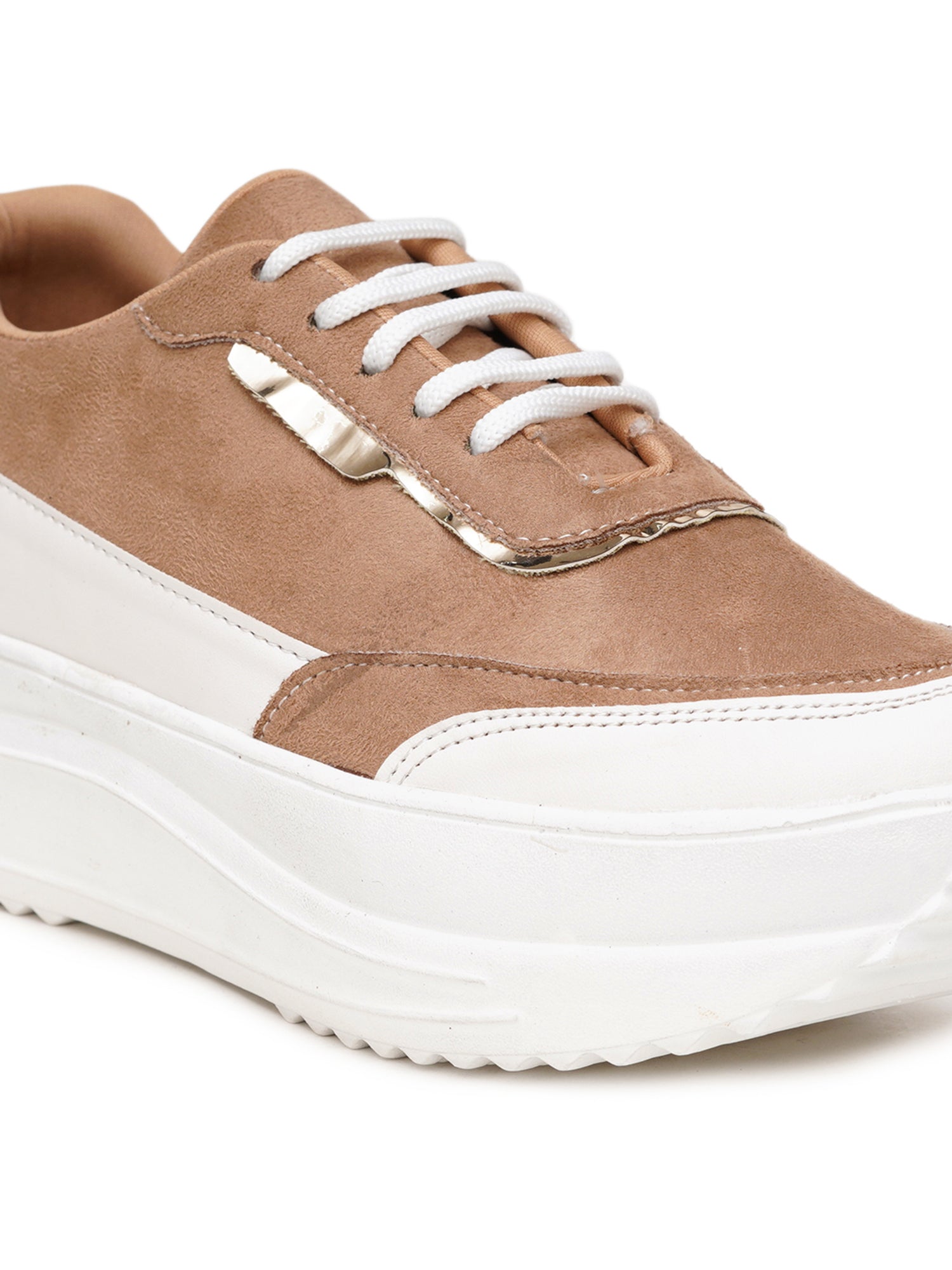 Planet Walk 6008 Women's Sneakers - Beige view 3