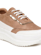 Planet Walk 6008 Women's Sneakers - Beige view 3