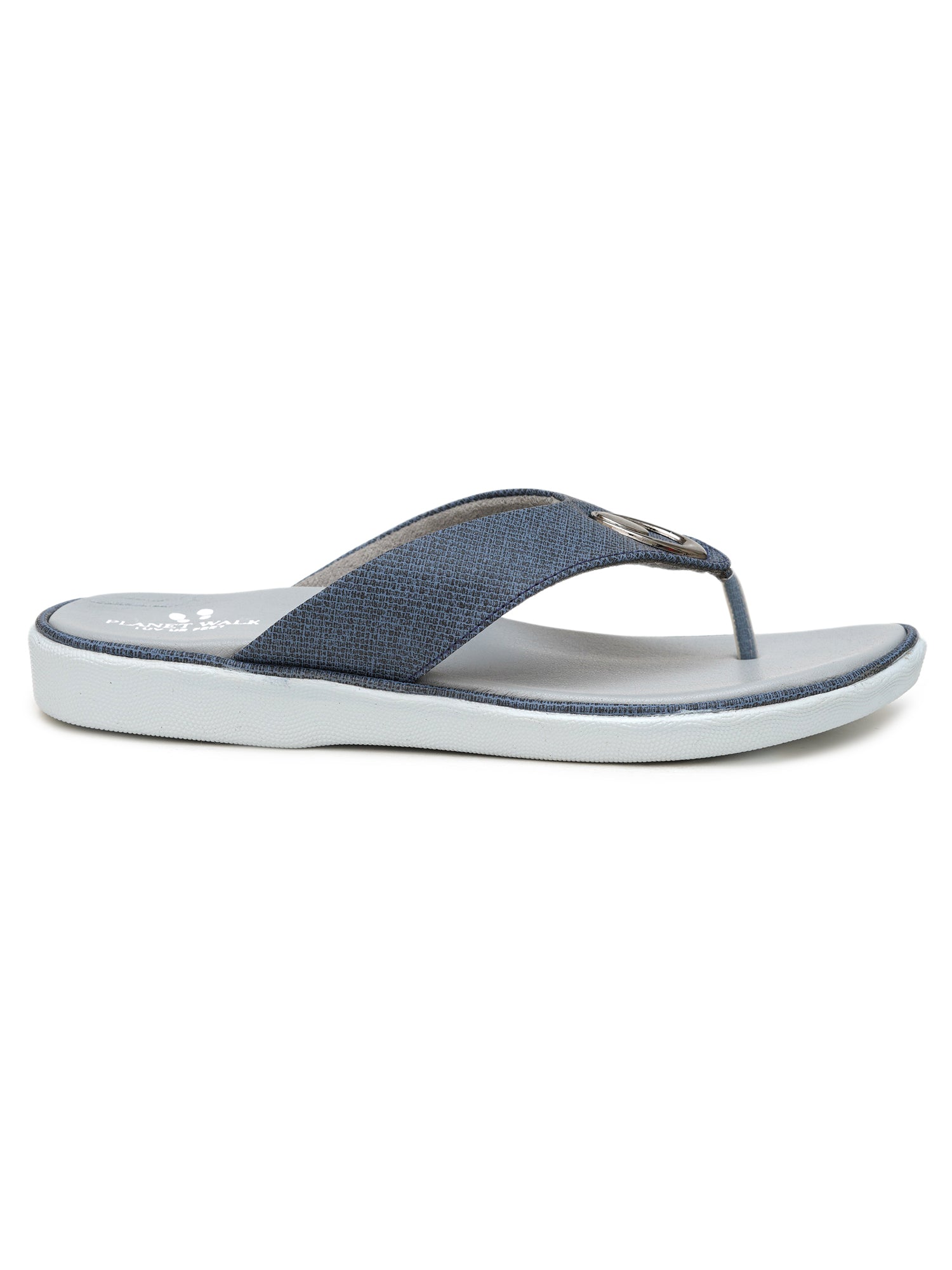 Planet Walk 4036739D Women's Flats - Navy Blue view 3