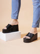 Planet Walk 20924 3 Women's Heels - Black