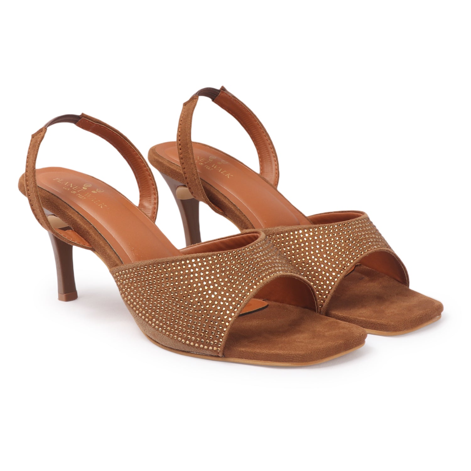 Planet Walk H40 Women's Heels - Tan view 6