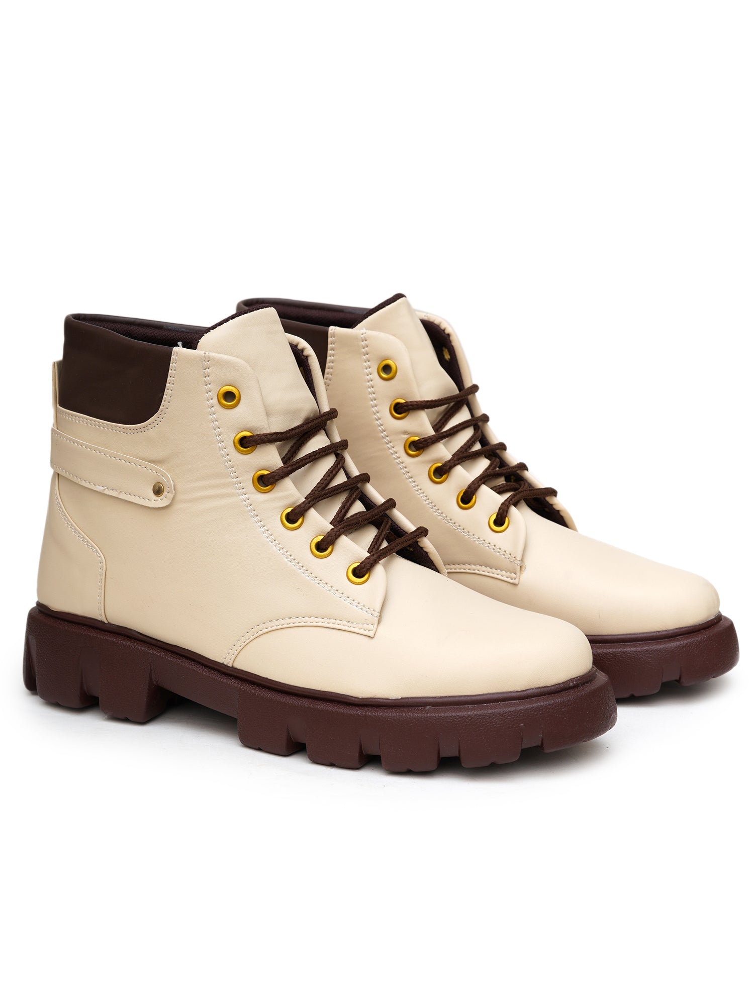 Planet Walk 250924 3 Women's Ankle Boots - Cream view 5