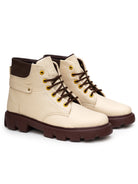 Planet Walk 250924 3 Women's Ankle Boots - Cream view 5