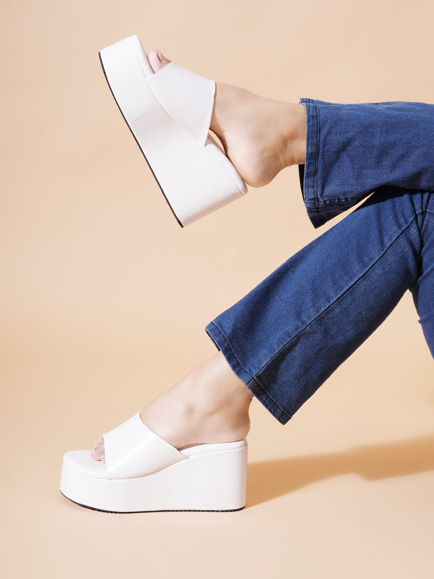 Planet Walk 20924 3 Women's Heels - White