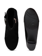 Planet Walk Suede Women's Ankle Boots - Black view 6