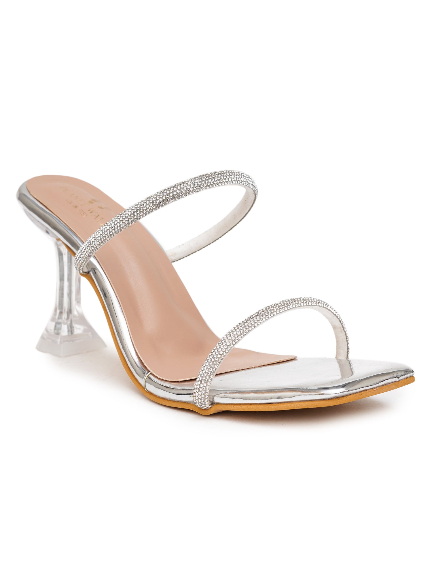 Planet Walk B186 Women's Heels - Silver view 2