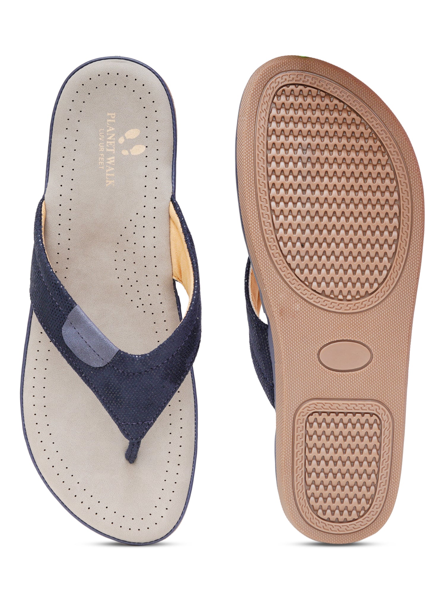 Planet Walk 42021223A Women's Flats - Navy Blue view 6