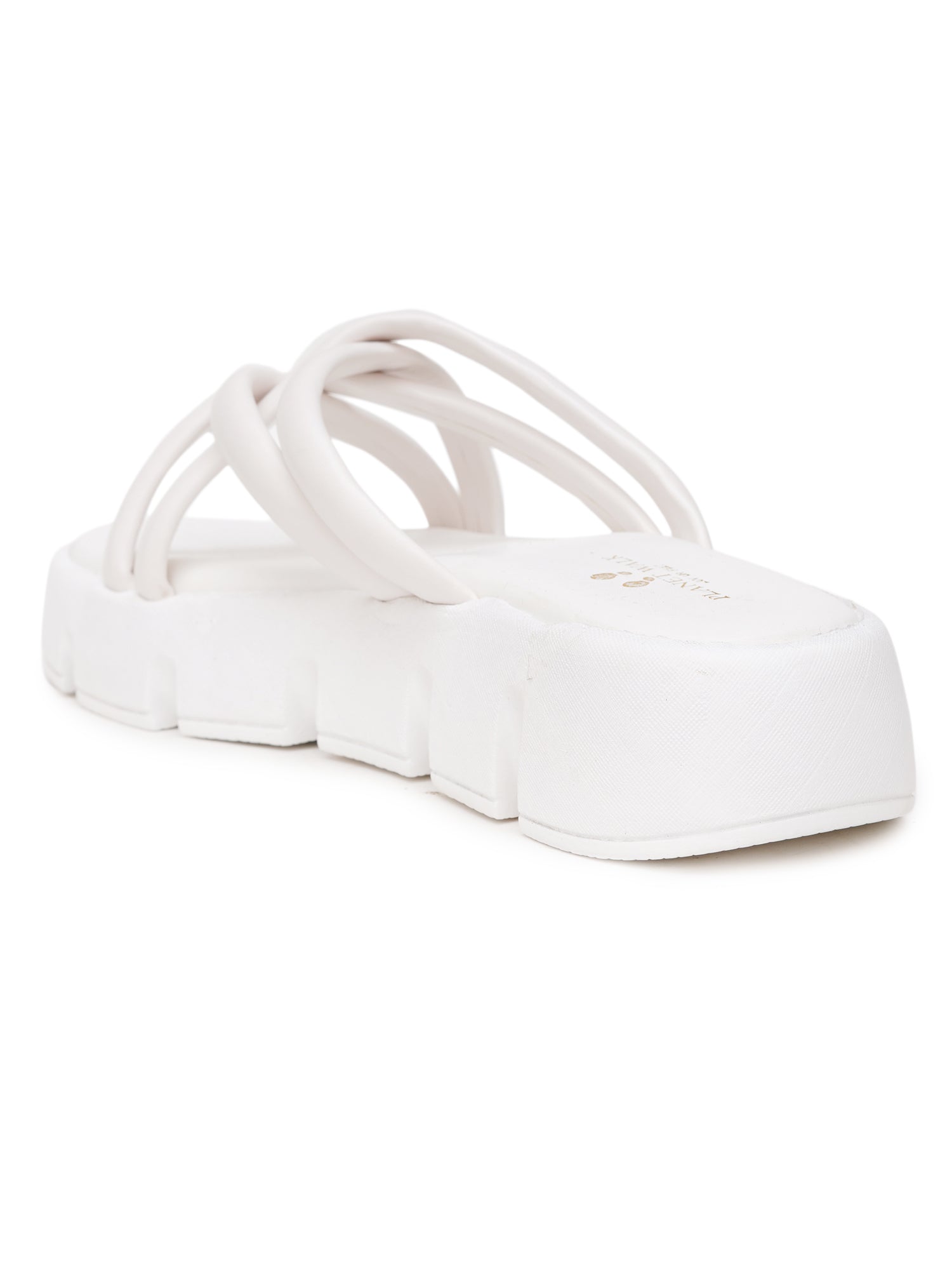 Planet Walk F159 Women's Heels - White view 4