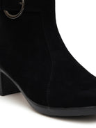 Planet Walk Suede Women's Ankle Boots - Black view 2