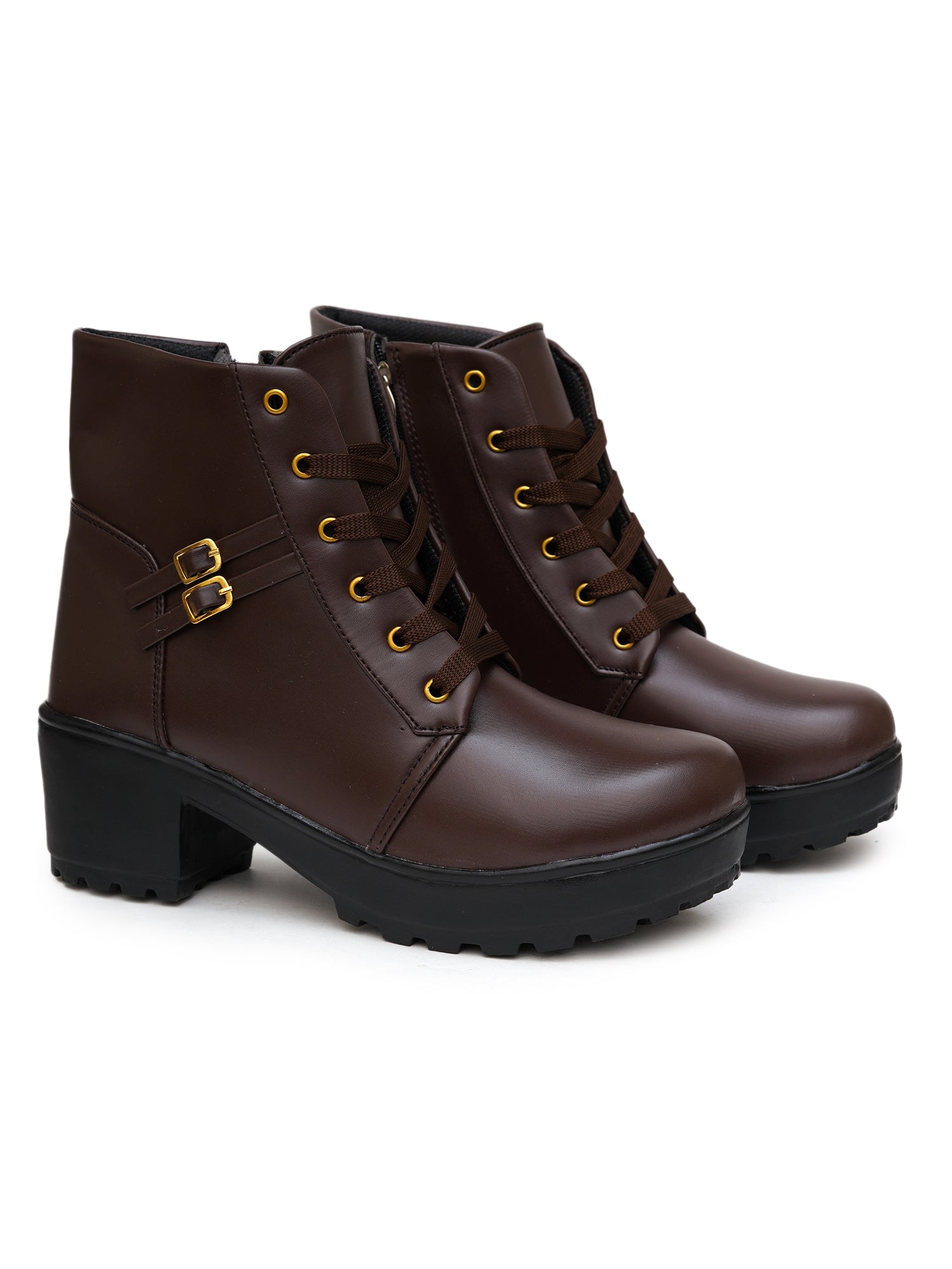 Planet Walk 250924 2 Women's Ankle Boots - Brown view 5
