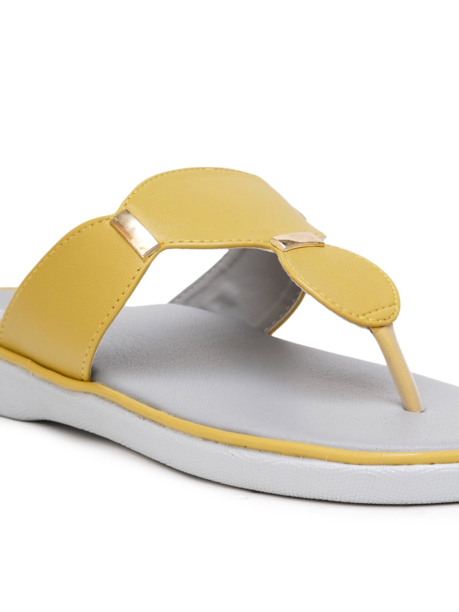 Planet Walk C4039430 Women's Flats - Yellow view 2