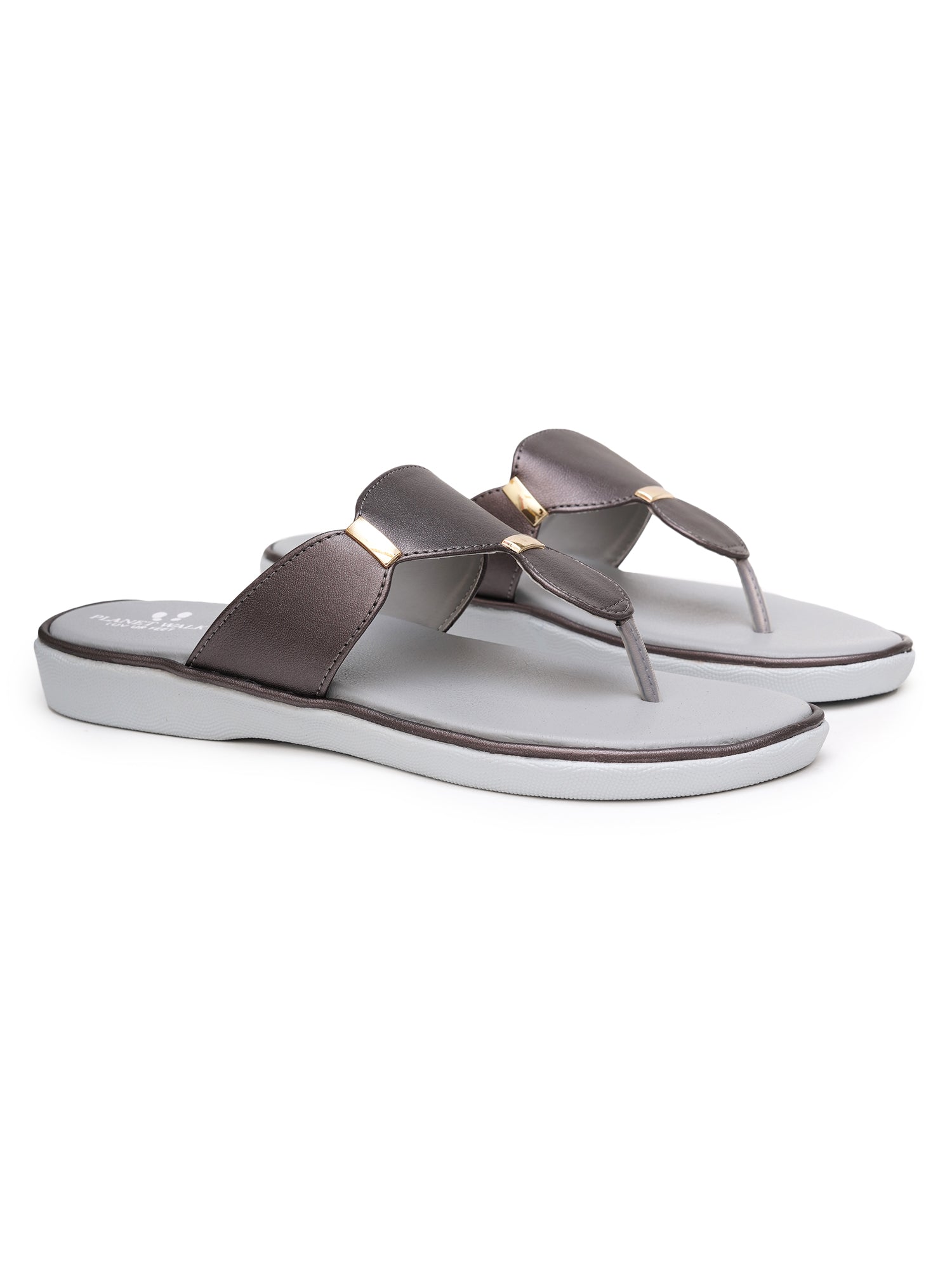 Planet Walk C4039430 Women's Flats - Grey view 5