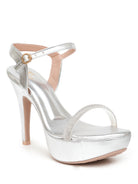 Planet Walk F155 Women's Heels - Silver view 2
