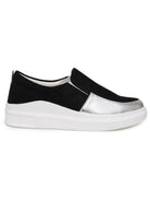 Planet Walk Gud Women's Sneakers - Black/Silver view 4