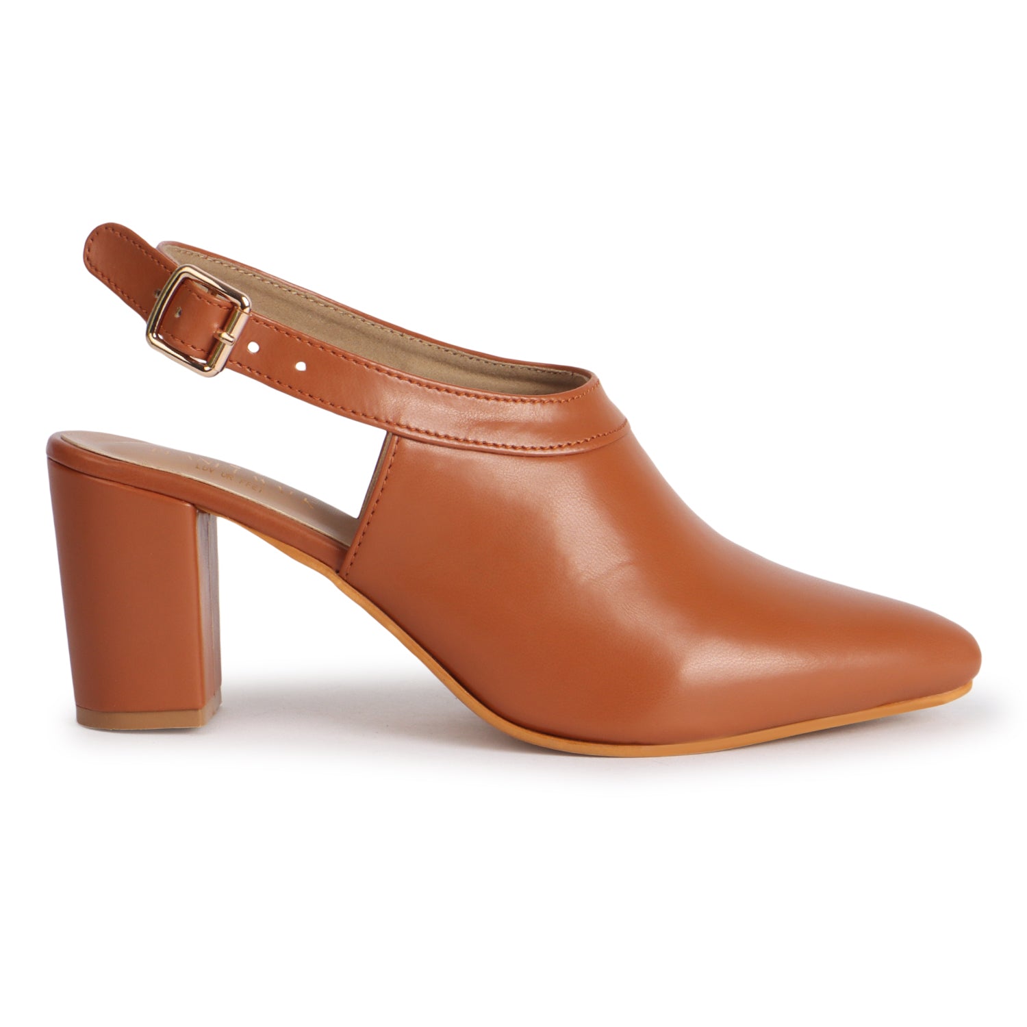 Planet Walk B116 Women's Heels - Tan view 4