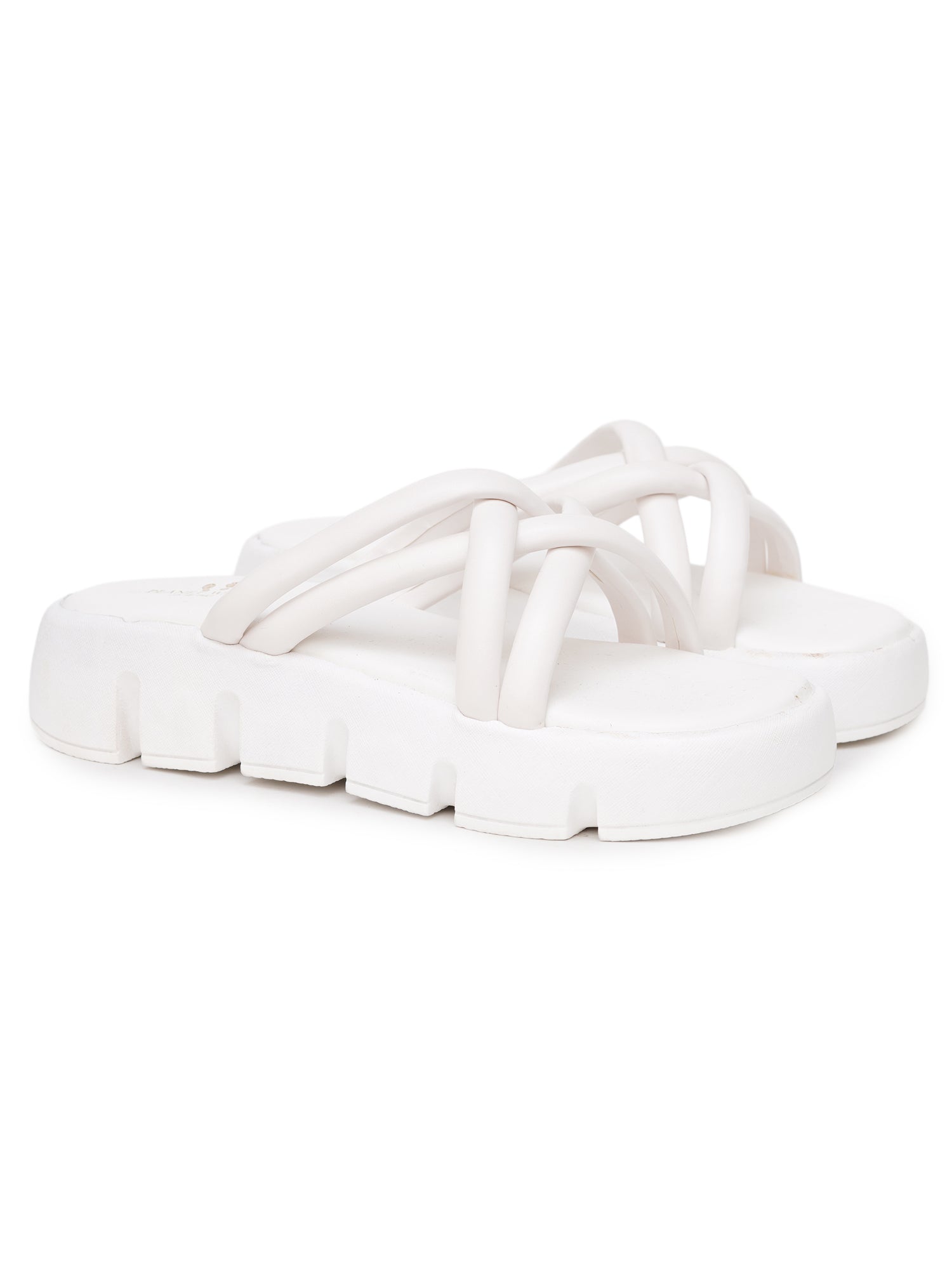 Planet Walk F159 Women's Heels - White view 5