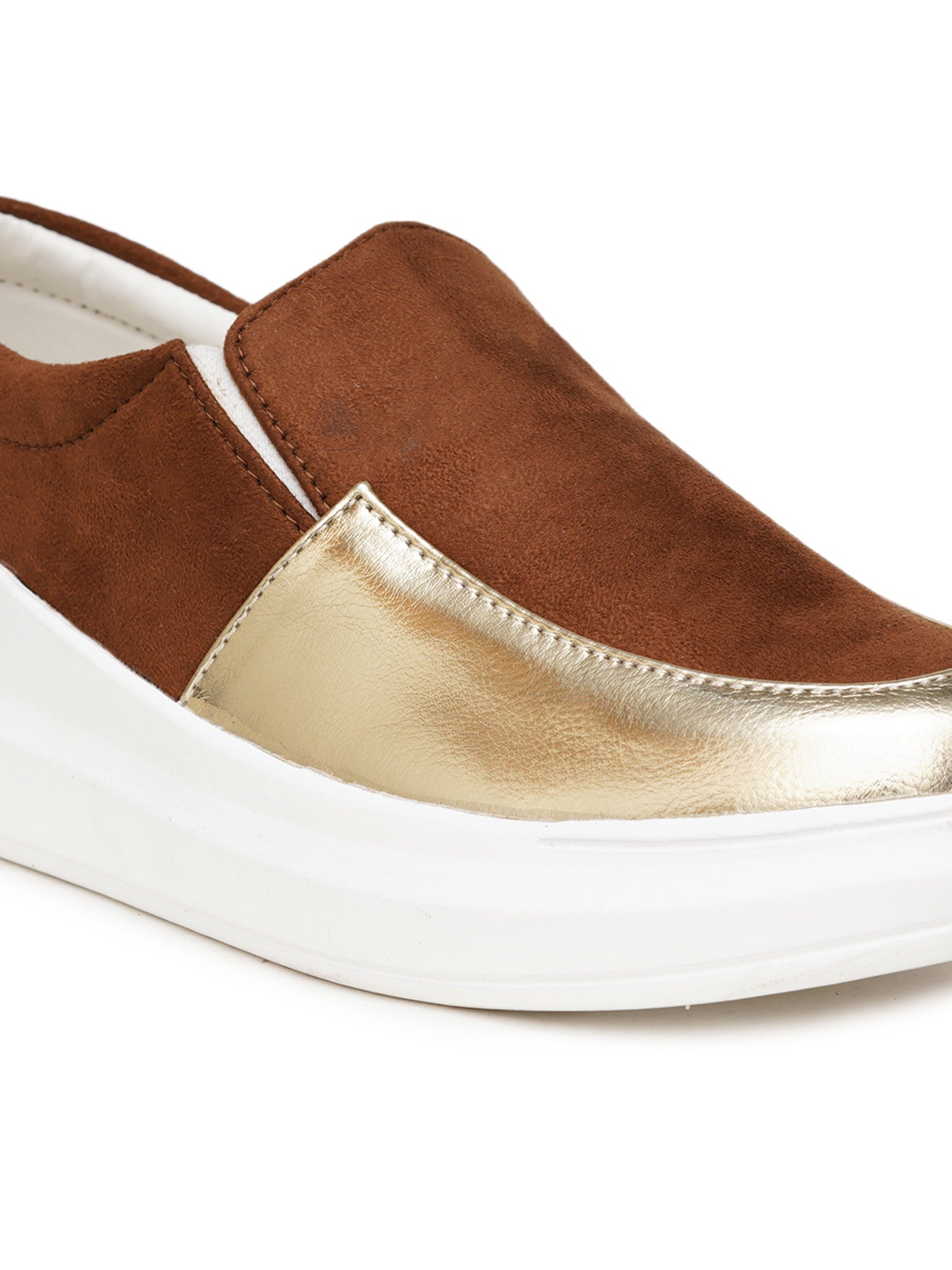 Planet Walk Gud Women's Sneakers - Tan view 3
