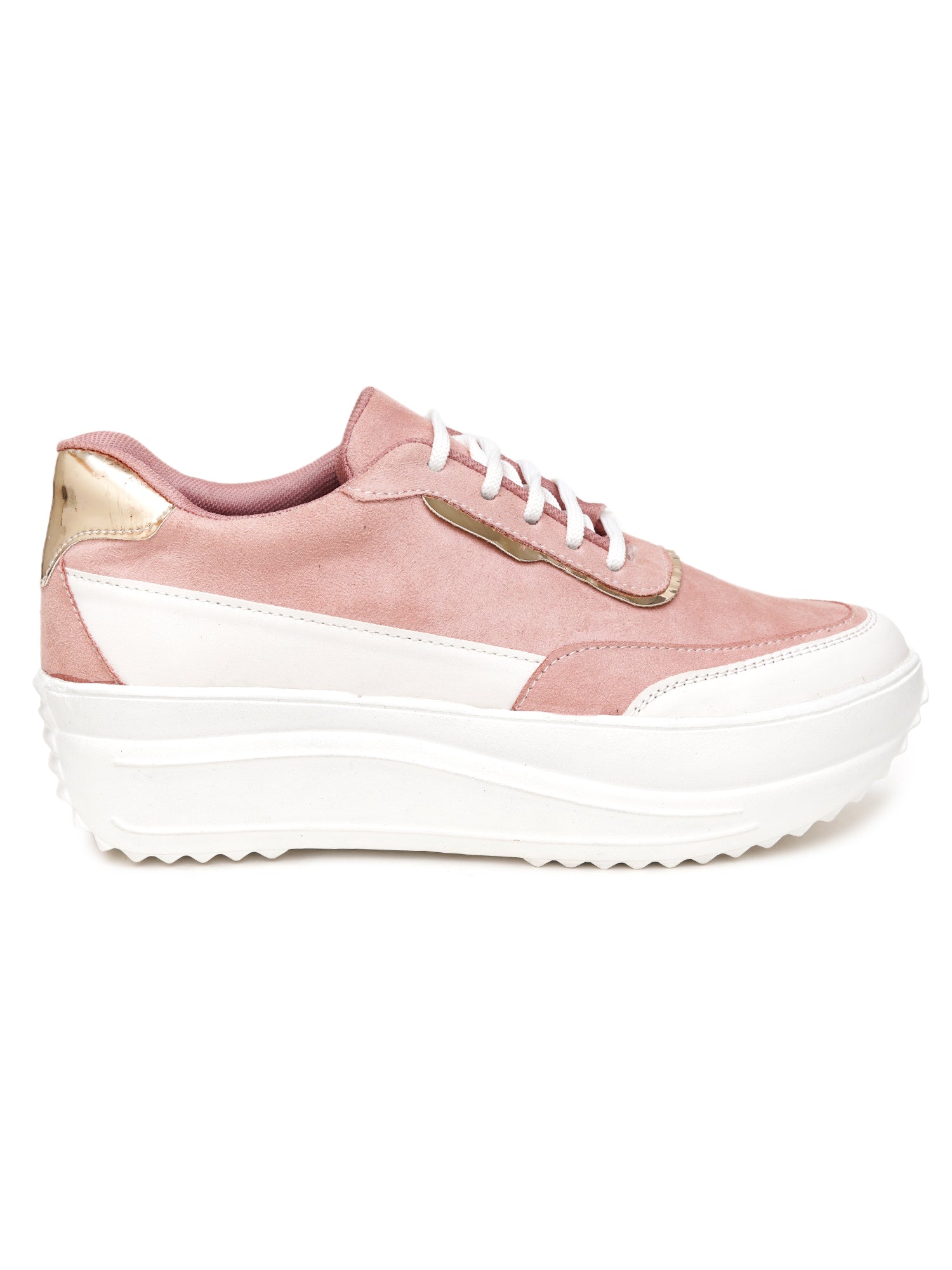 Planet Walk 6008 Women's Sneakers - Peach view 4