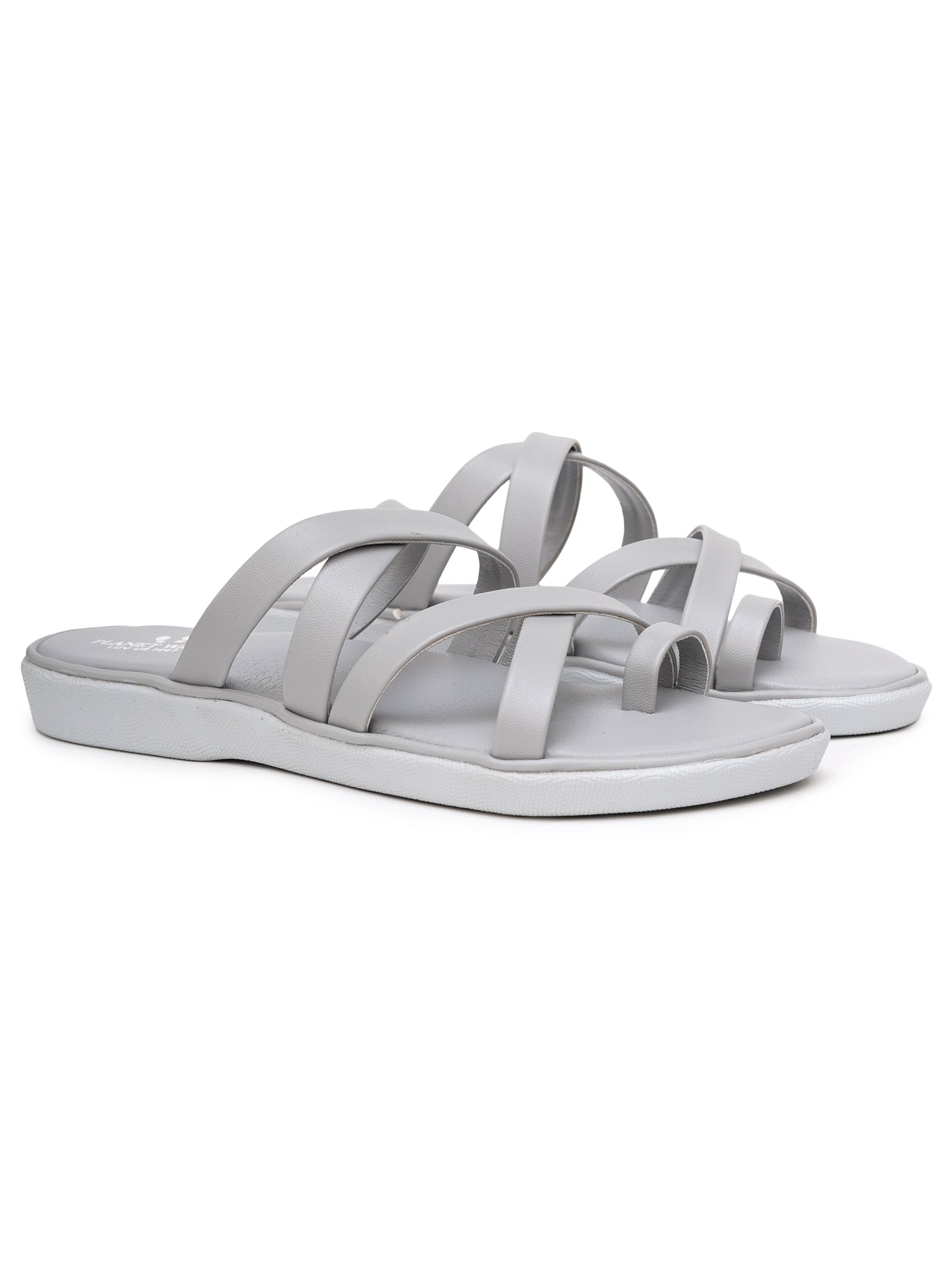 Planet Walk C4039429 Women's Flats - Grey view 5