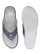 Planet Walk 4036739D Women's Flats - Navy Blue view 6