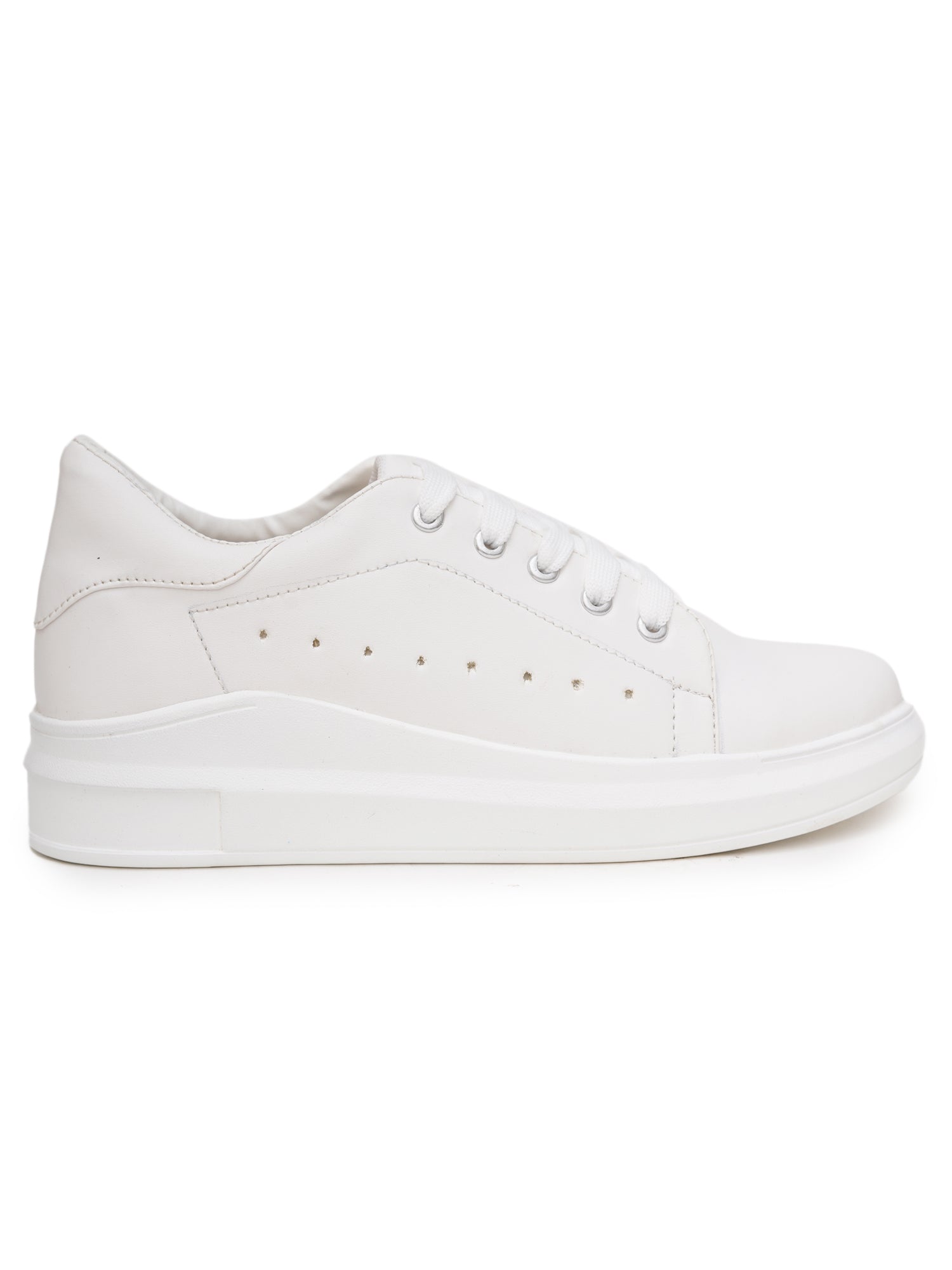 Planet Walk Cham Women's Sneakers - White view 4