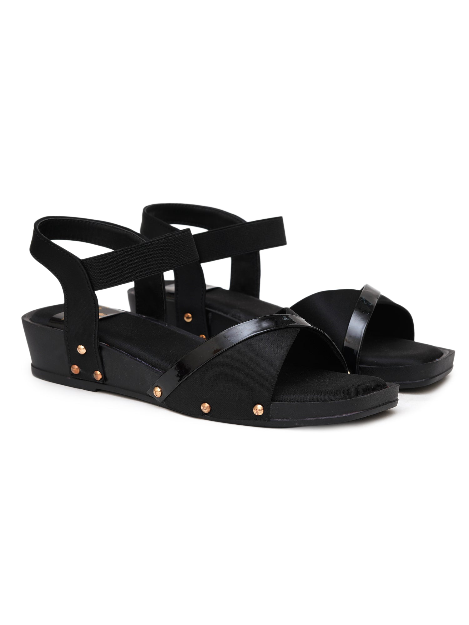 Planet Walk F161 Women's Heels - Black view 5
