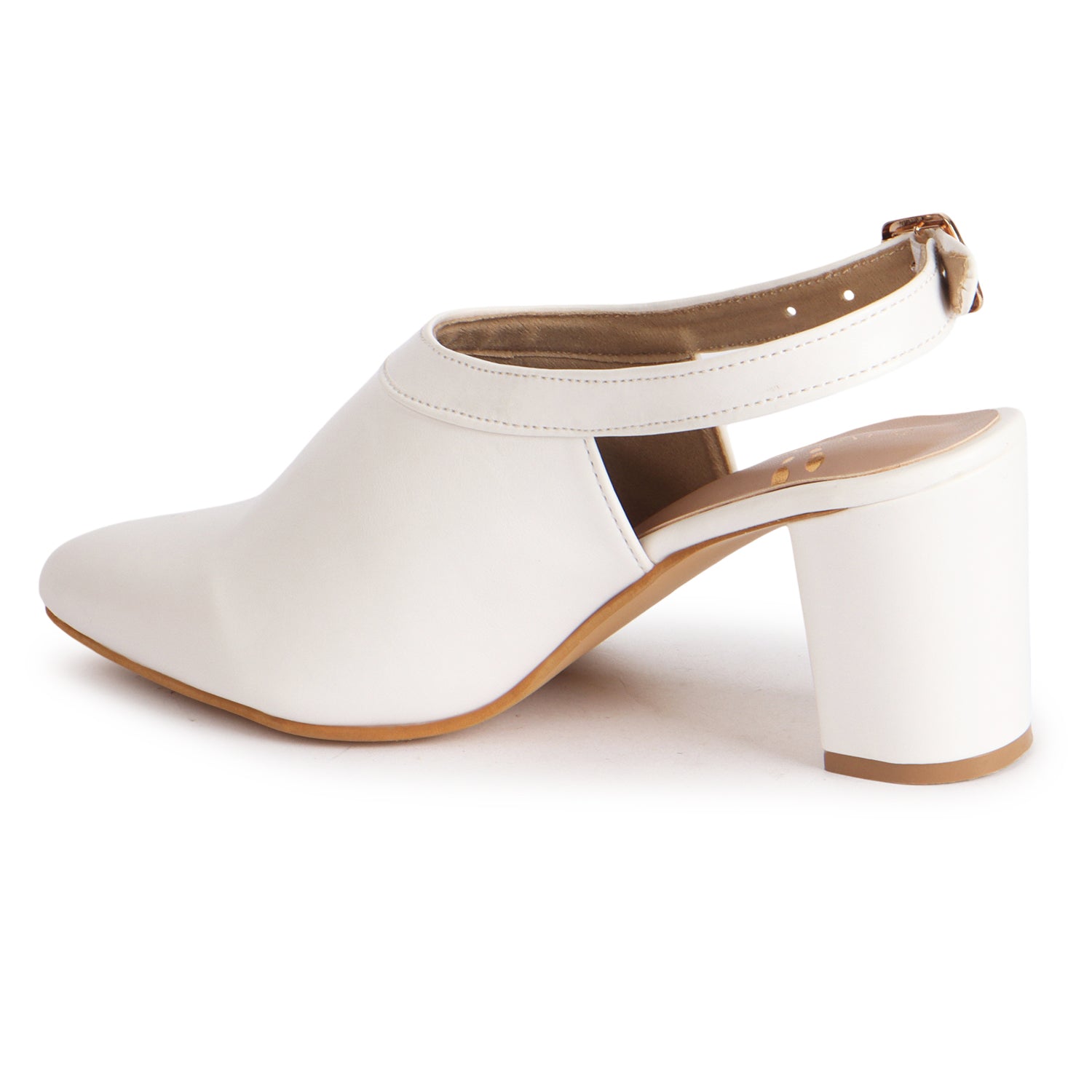 Planet Walk B116 Women's Heels - White view 5