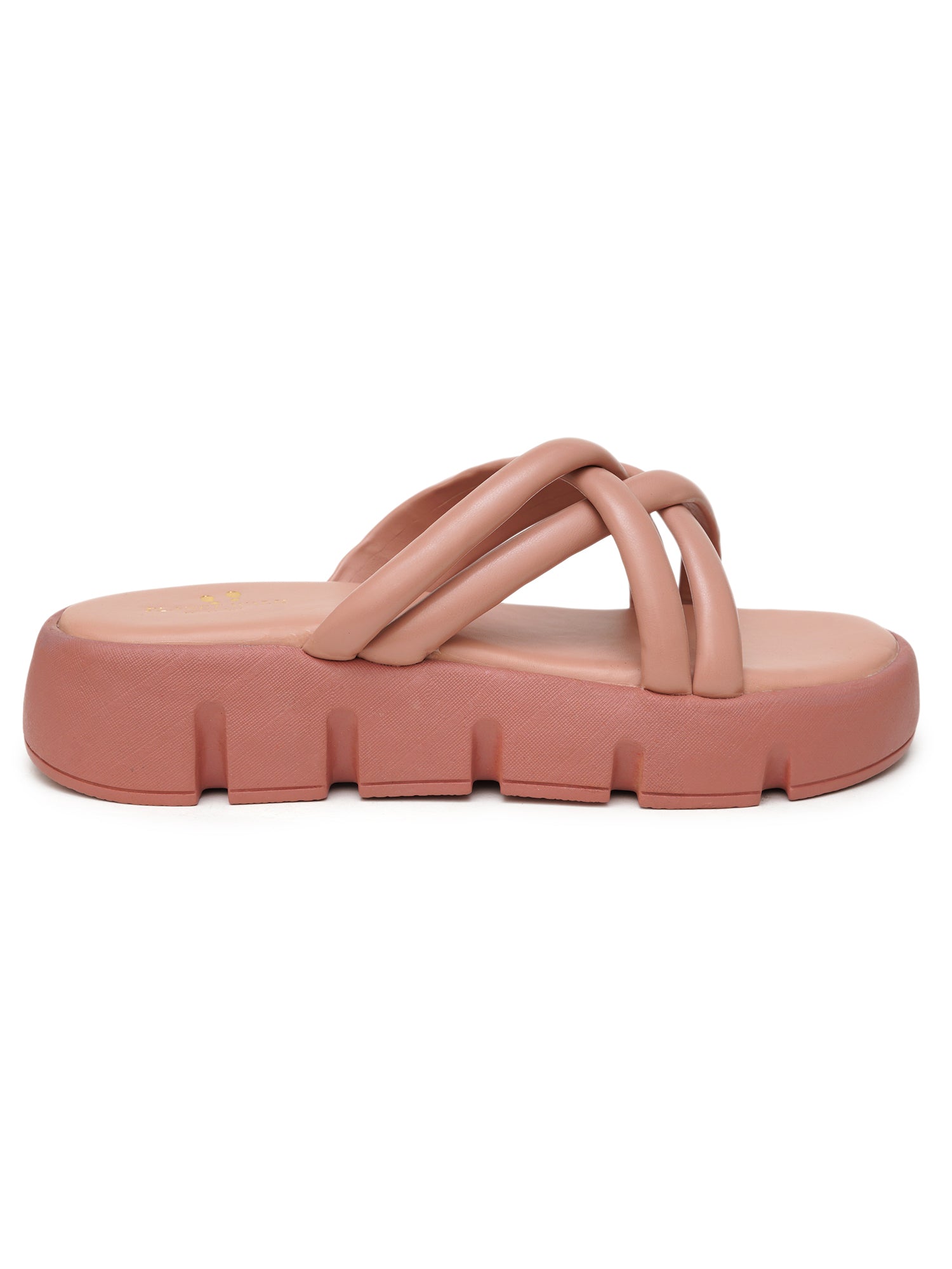 Planet Walk F159 Women's Heels - Peach view 3