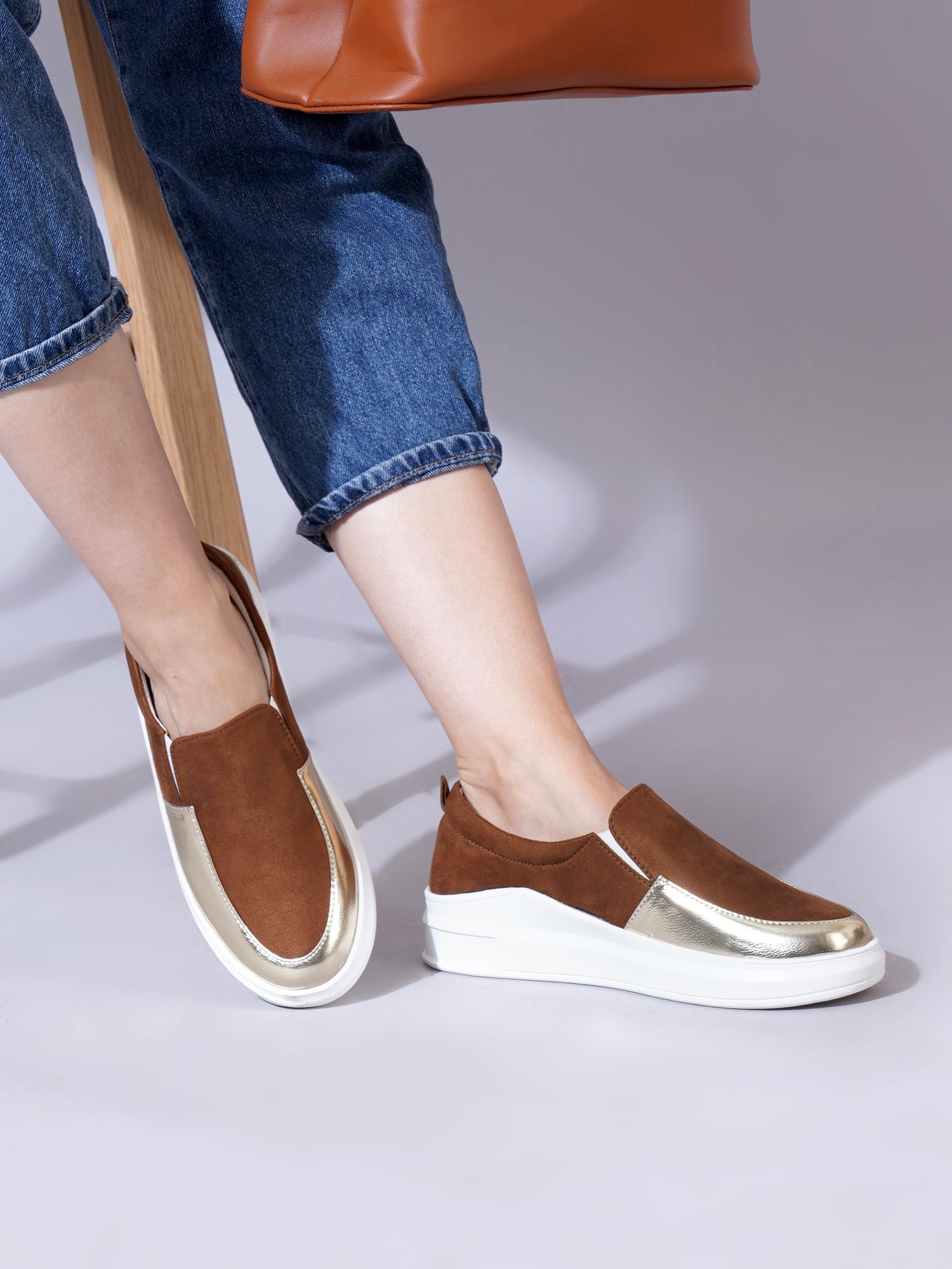 Planet Walk Gud Women's Sneakers - Tan