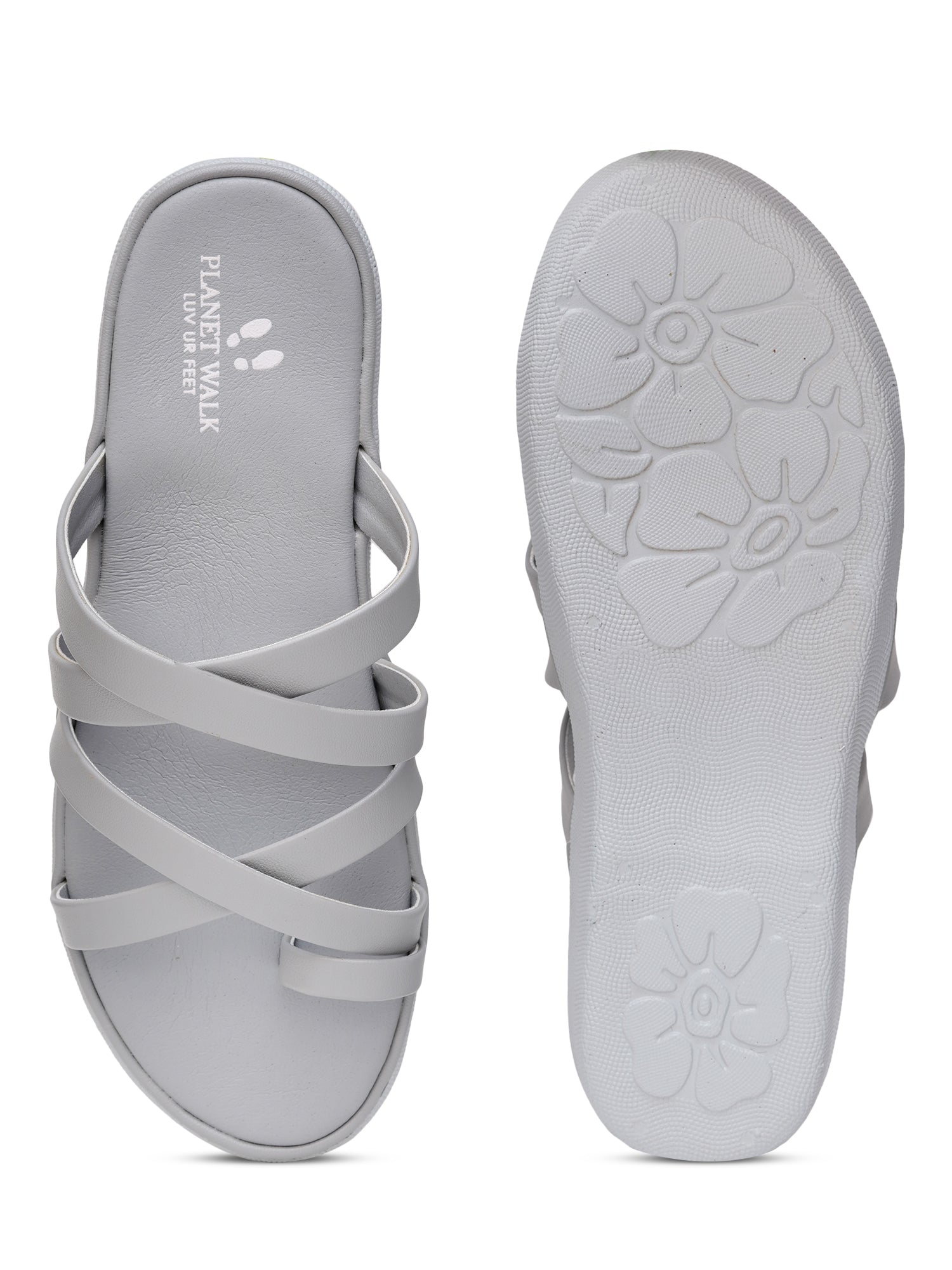 Planet Walk C4039429 Women's Flats - Grey view 6