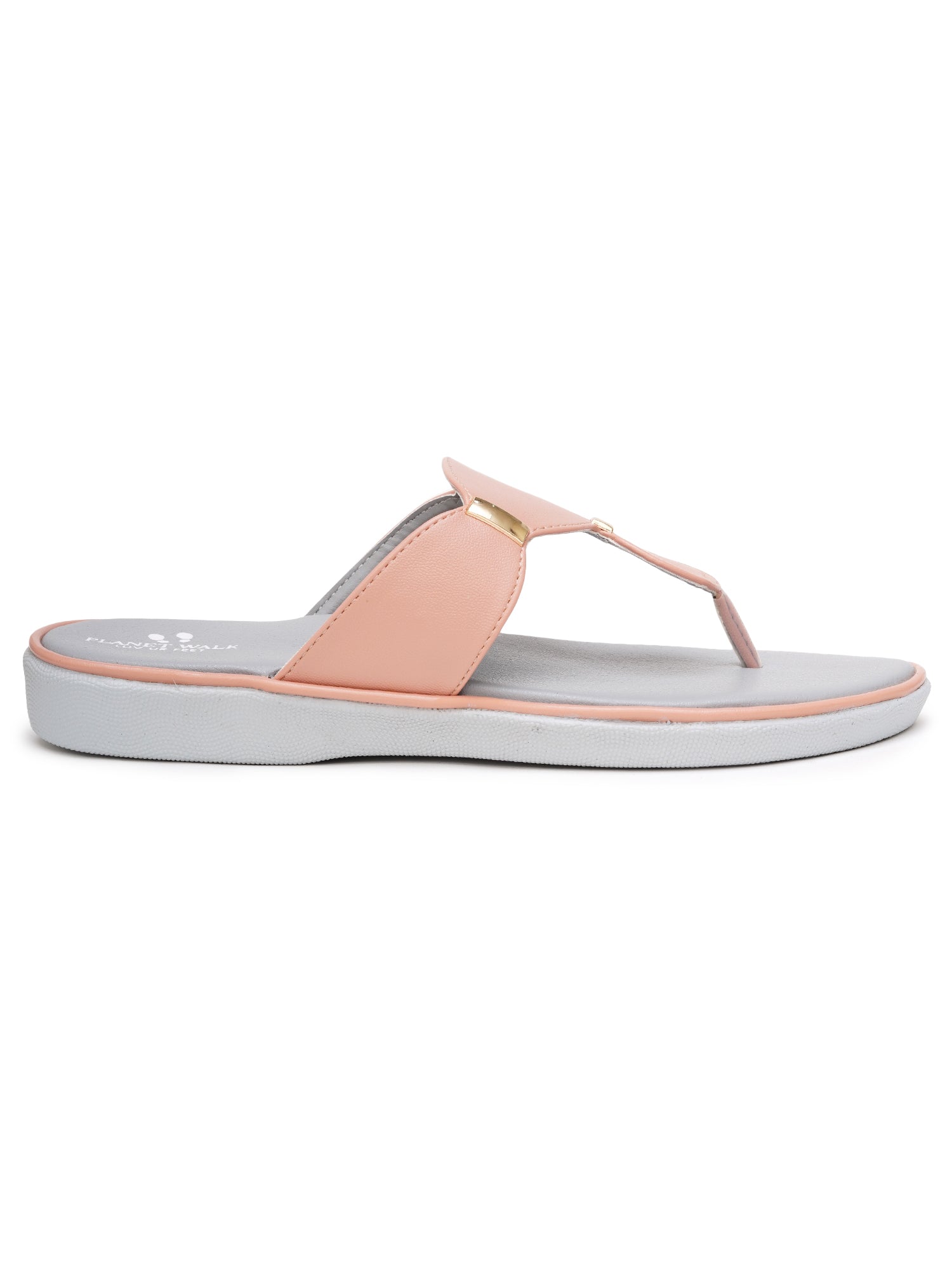 Planet Walk C4039430 Women's Flats - Peach view 3