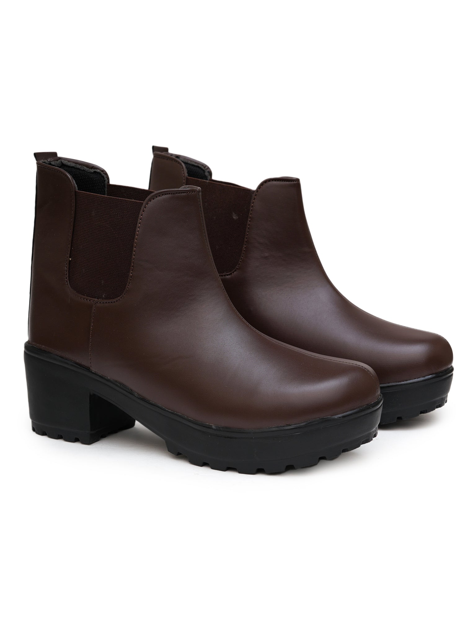 Planet Walk 250924 1 Women's Ankle Boots - Brown view 5