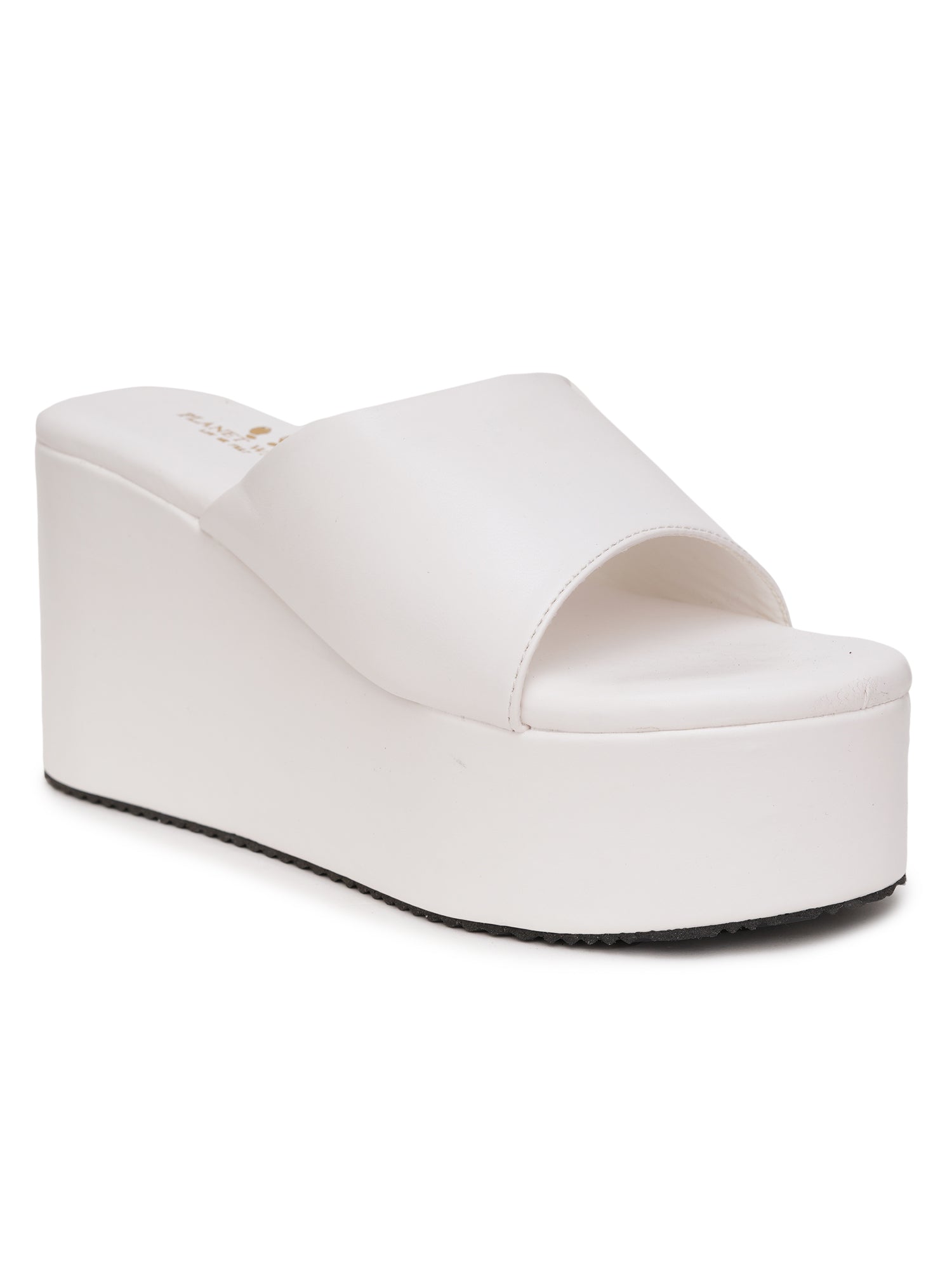 Planet Walk 20924 3 Women's Heels - White view 2