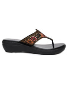Planet Walk Multi-Strap Women's Flats - Black view 3